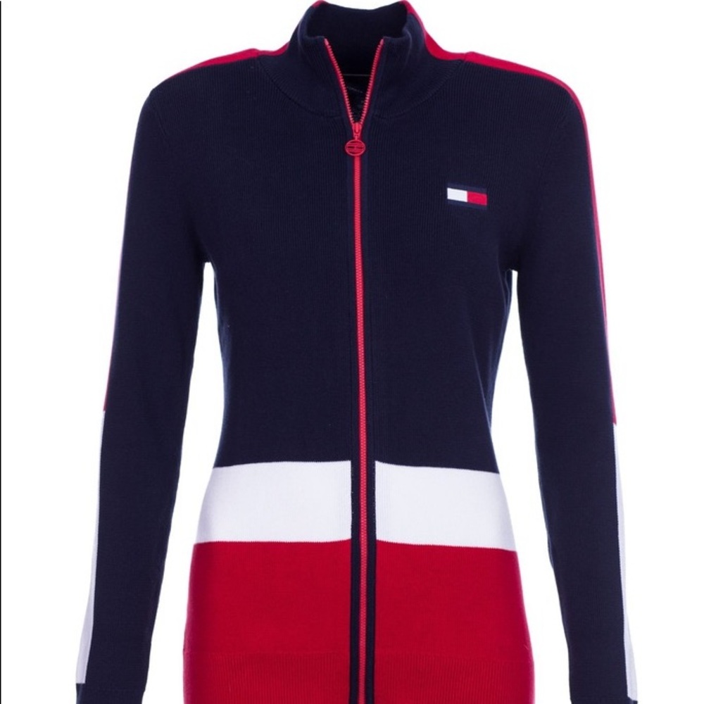 Rare Tommy Hilfiger zip up sweater/jacket